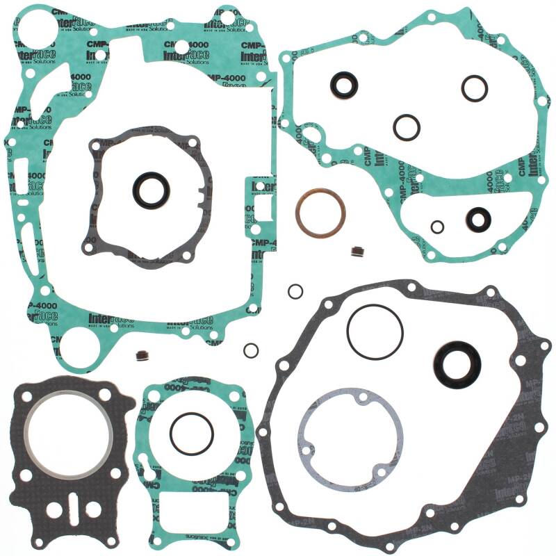 Vertex Gaskets 97-01 Honda TRX250 Recon Complete Gasket Kit w/ Oil Seals Engine Hardware Vertex Pistons