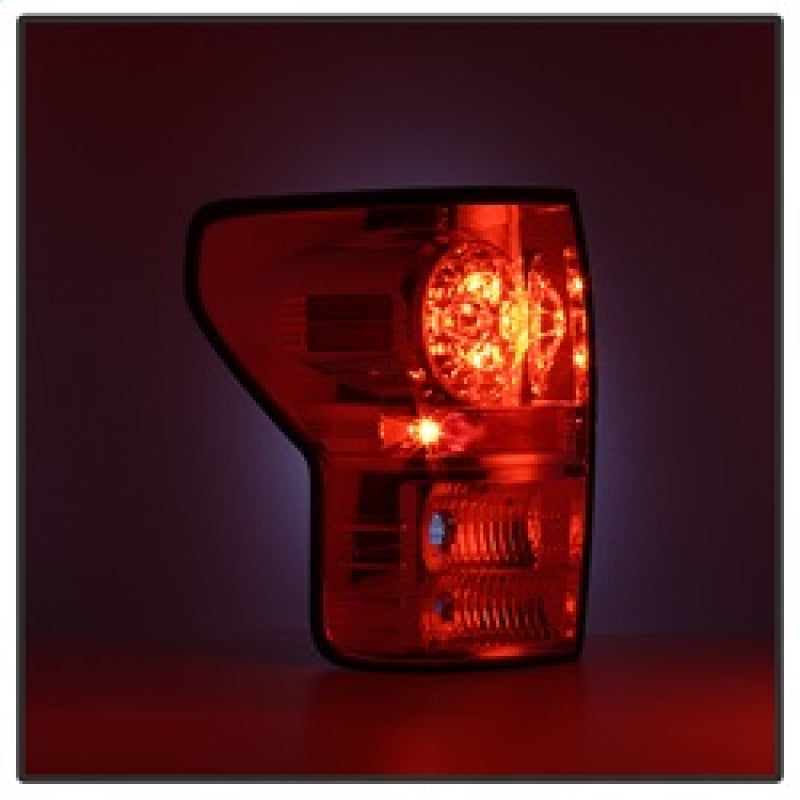 Spyder Toyota Tundra 07-13 LED Tail lights Chrome ALT-YD-TTU07-LED-C Tail Lights SPYDER