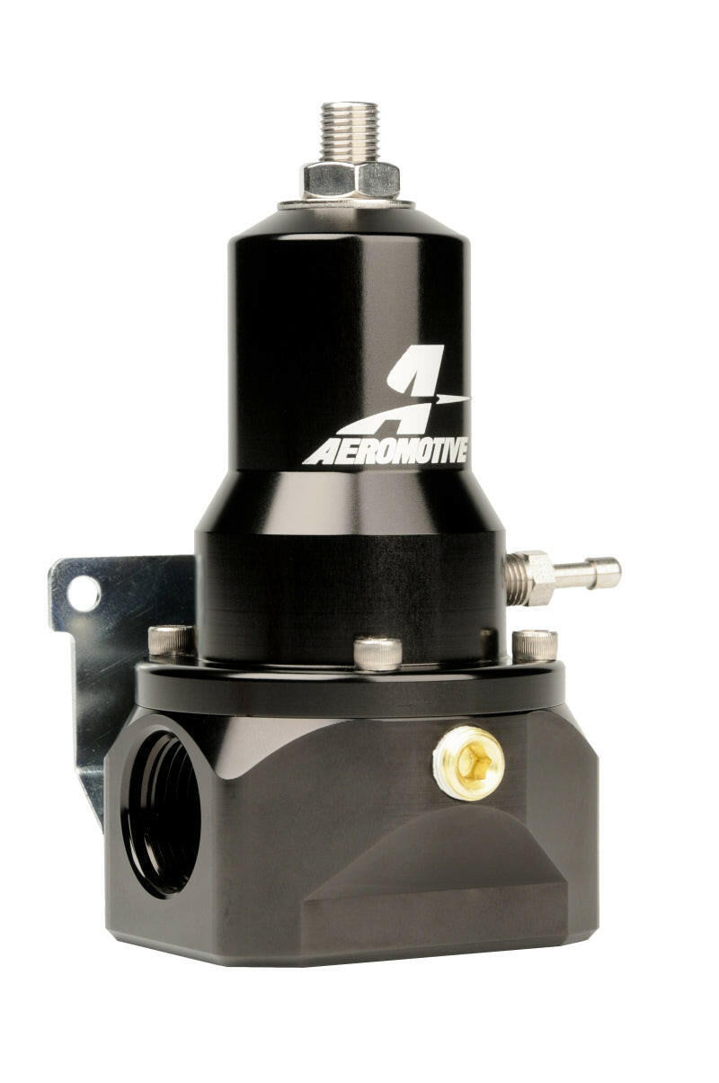 Aeromotive Regulator - 30-120 PSI - .313 Valve - 2x AN-10 Inlets / AN-10 Bypass Fuel Pressure Regulators Aeromotive