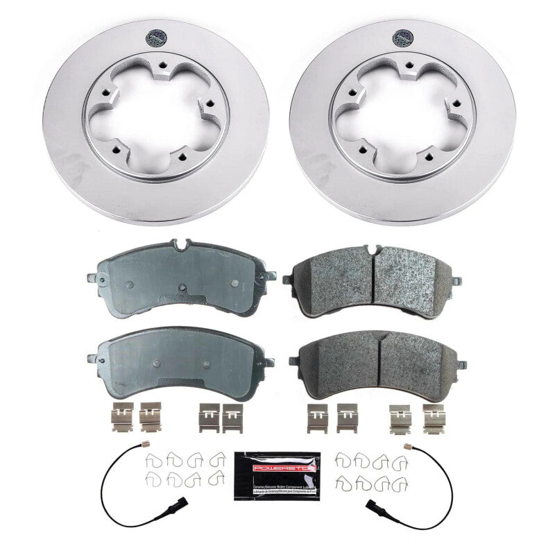Power Stop 2021 Ford Transit-350 Rear Z17 Coated Brake Kit Brake Kits - Performance Blank PowerStop