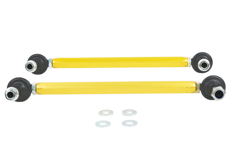 Whiteline Universal Swaybar Link Kit 270mm-295mm Heavy Duty Adjustable 10mm Ball/Ball Style Sway Bar Endlinks Whiteline