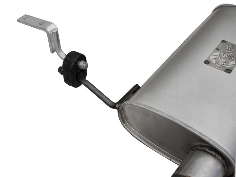 aFe Scorpion Exhaust System, Cat Back Aluminized Hi-Tuck 07-14 Jeep Wrangler JK Unlimited V6 3.6/3.8 Catback aFe