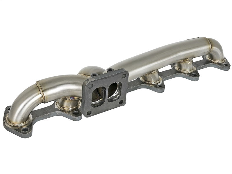 aFe Twisted Steel Header w/ T4 Turbo Manifold 03-07 Dodge Diesel L6-5.9L Headers & Manifolds aFe