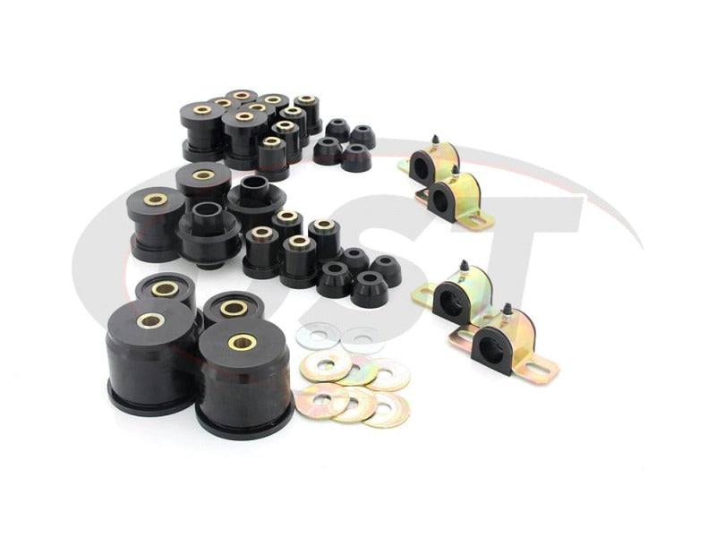 Prothane 99-09 Honda S2000 Total Kit - Black Bushings - Full Vehicle Kits Prothane