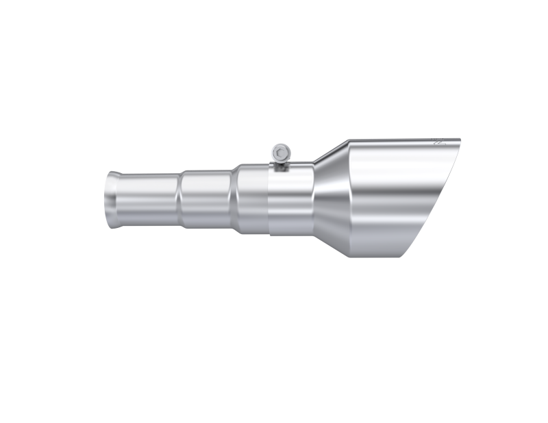 MBRP 19-24 Ram 1500 5.7L Hemi 3in Inlet 5in OD Dual Wall Angle Cut T304 SS Exhaust Tips - Pairs Catback MBRP