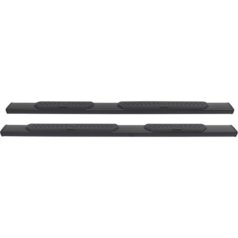 Westin 2007-2018 Chevy Silverado 1500/2500/3500 Ext/Dbl Cab R5 Nerf Step Bars - Black Nerf Bars Westin