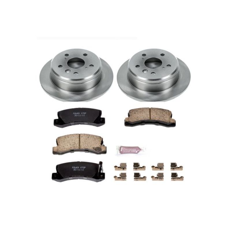 Power Stop 97-99 Lexus ES300 Rear Autospecialty Brake Kit Brake Kits - OE PowerStop