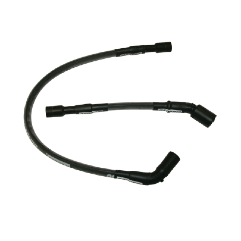 Moroso 07-15 Harley-Davidson XL Sleeved Ultra 40 Wire Set - Black Spark Plug Wire Sets Moroso