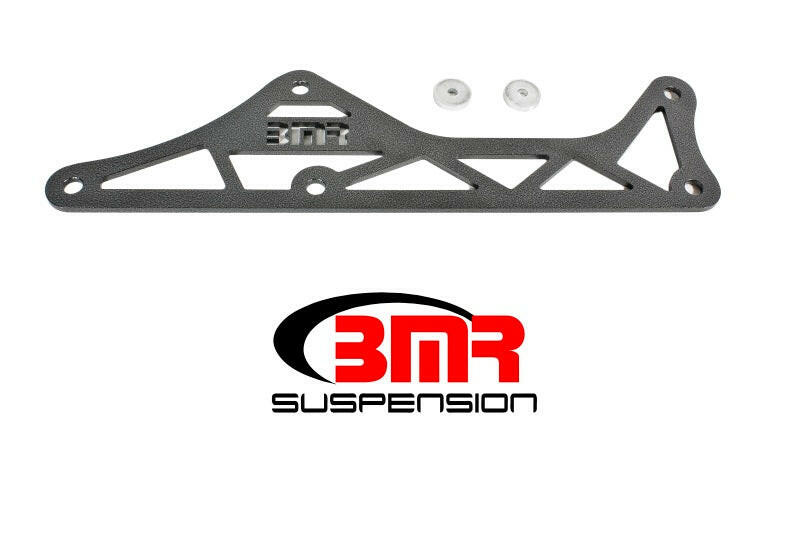BMR 16-17 6th Gen Camaro Steel Driveshaft Tunnel Brace - Black Hammertone Chassis Bracing BMR Suspension