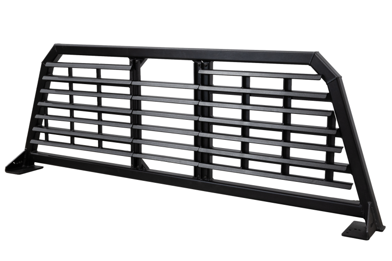 Gen-Y 19+ Dodge Ram 2500/3500 Defender Headache Rack/ 3-Louver Panels - Black Exterior Trim GEN-Y Hitch