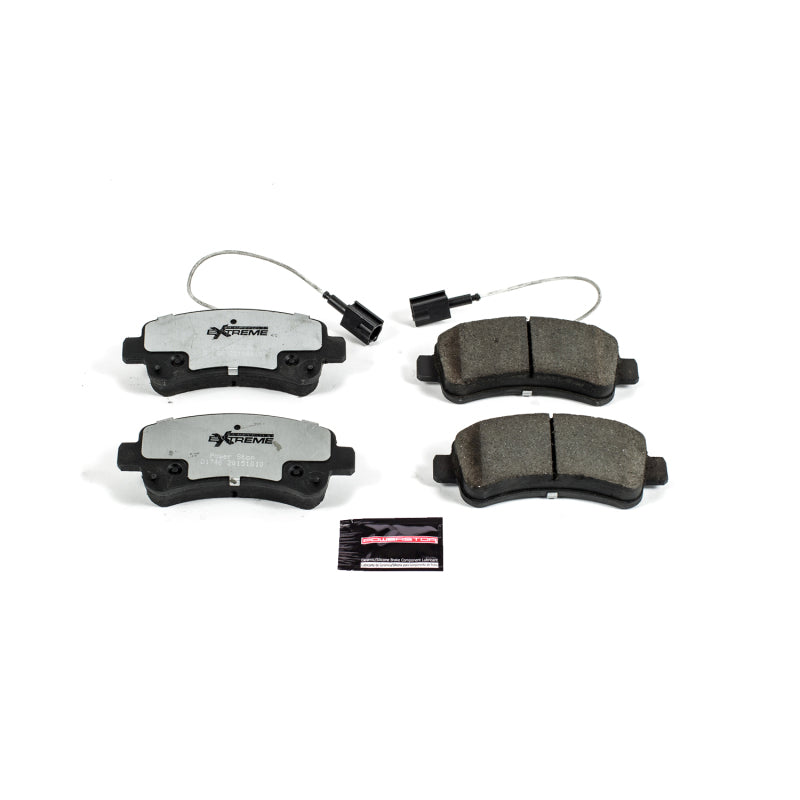 Power Stop 2014 Ram ProMaster 1500 Rear Z36 Truck & Tow Brake Pads w/Hardware Brake Pads - Performance PowerStop