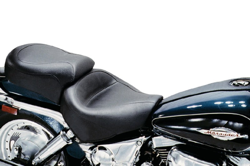 Mustang 97-05 Suzuki VZ800 Marauder Standard Touring 2PC Seat - Black Two-Piece Motorcycle Seats Mustang Motorcycle
