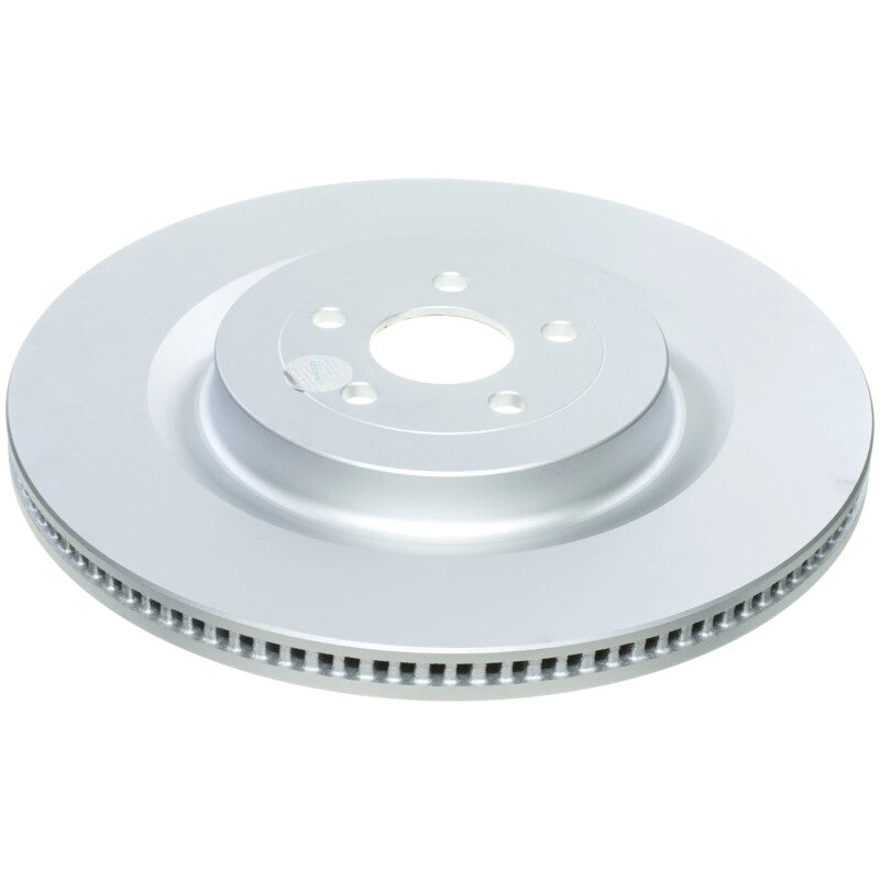 Power Stop 22-23 Ford Mustang Mach-E Front Evolution Coated Rotor Brake Rotors - OE - Cryo PowerStop