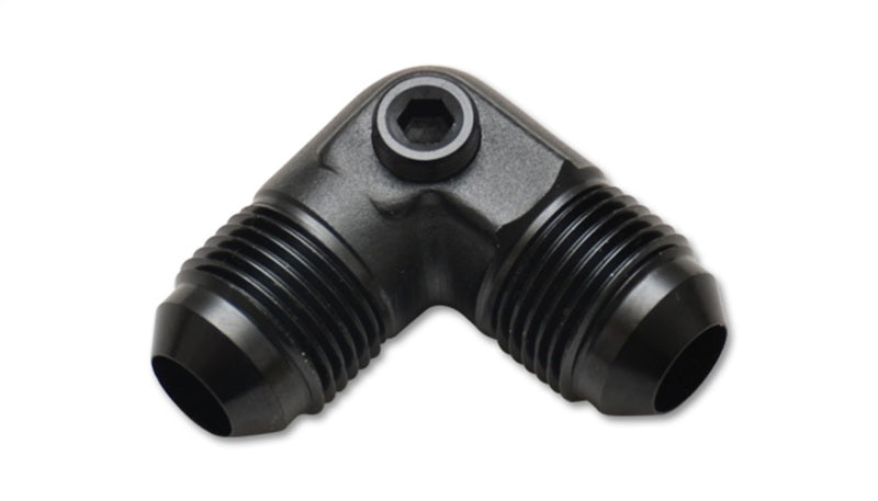 Vibrant -6AN to -6AN Male 90 Degree Union Adapter Fitting with 1/8in NPT Port Fittings Vibrant