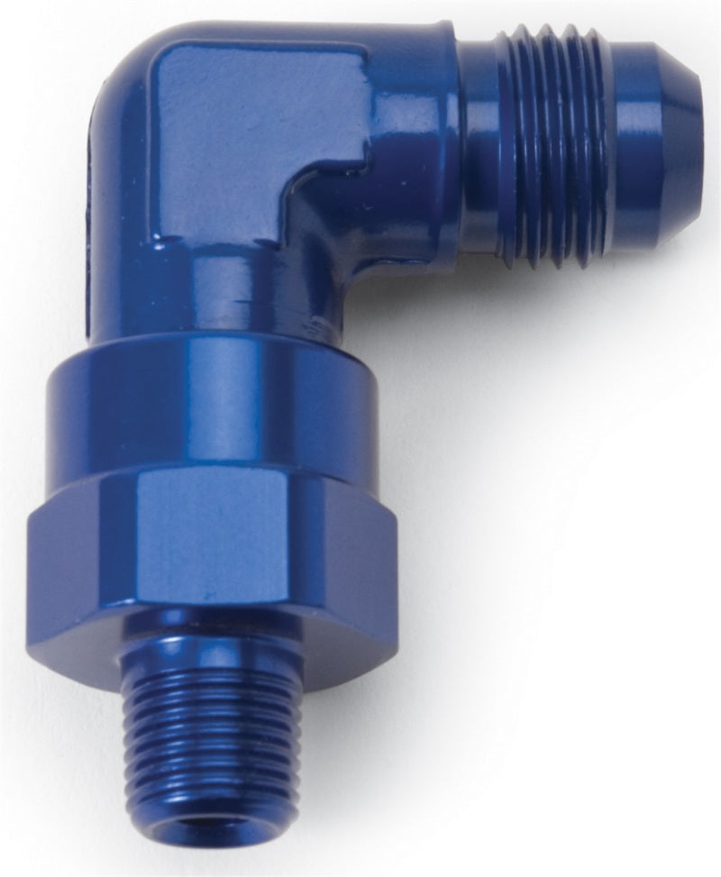 Russell Performance -8 AN 90 Degree Male to Male 1/4in Swivel NPT Fitting Fittings Russell