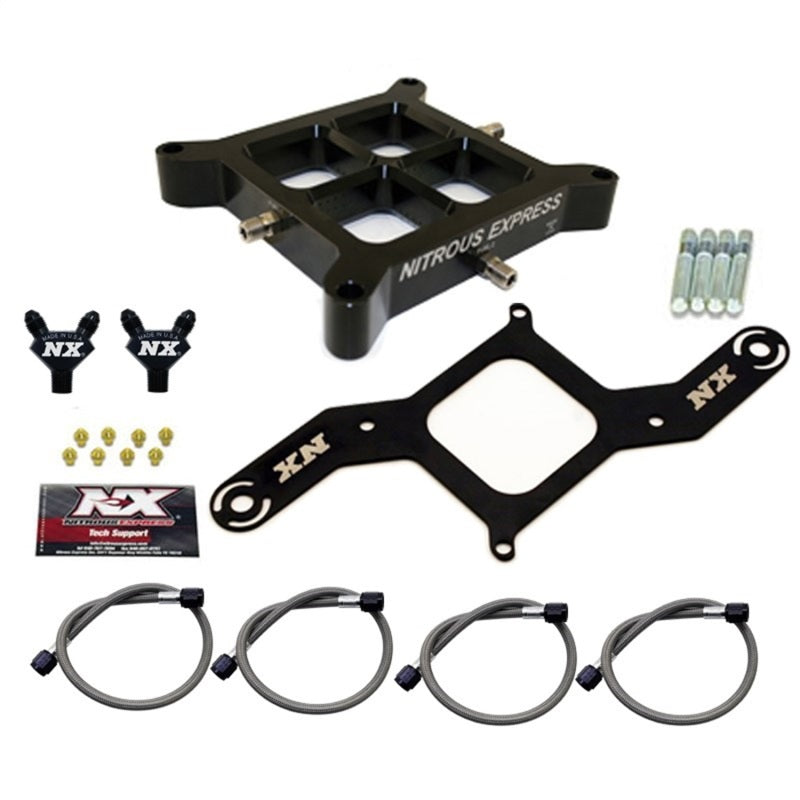 Nitrous Express 4150 Crossbar Nitrous Plate Conversion Stage 6 Nitrous Plates Nitrous Express