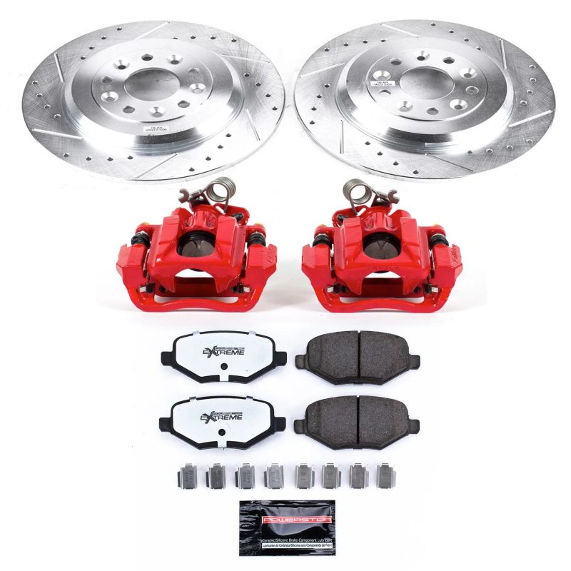 Power Stop 11-19 Ford Explorer Rear Z36 Truck & Tow Brake Kit w/Calipers Brake Kits - Performance D&S PowerStop