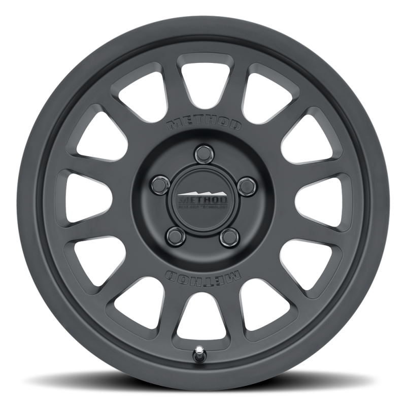 Method MR703 17x8.5 0mm Offset 5x150 110.5mm CB Matte Black Wheel Wheels - Cast Method Wheels