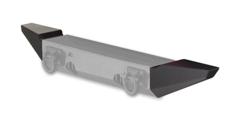 Rugged Ridge Standard Bumper Ends XHD Front Bumper 76-06 CJ&Wrang Bumpers - Steel Rugged Ridge