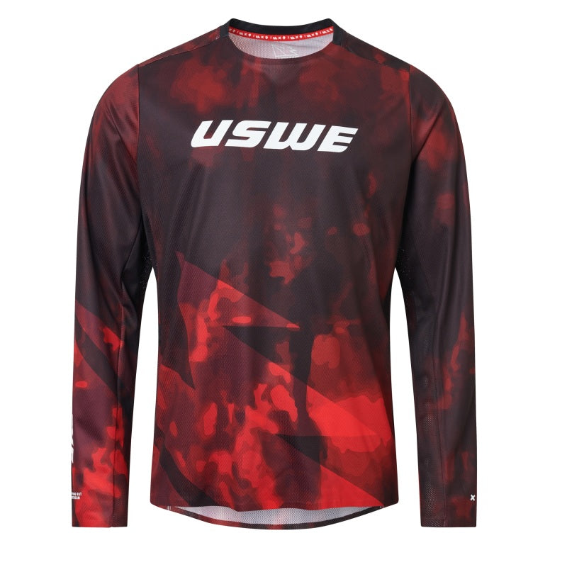 USWE Rok Off-Road Air Jersey Adult Flame Red - Small Shirts USWE