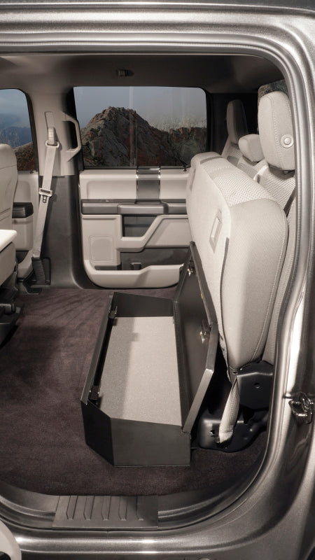 Tuffy Underseat Lockbox 2/3 Length W/ Keyed Lock For Ford Fseries Supercrew Cargo Boxes & Bags Tuffy Products