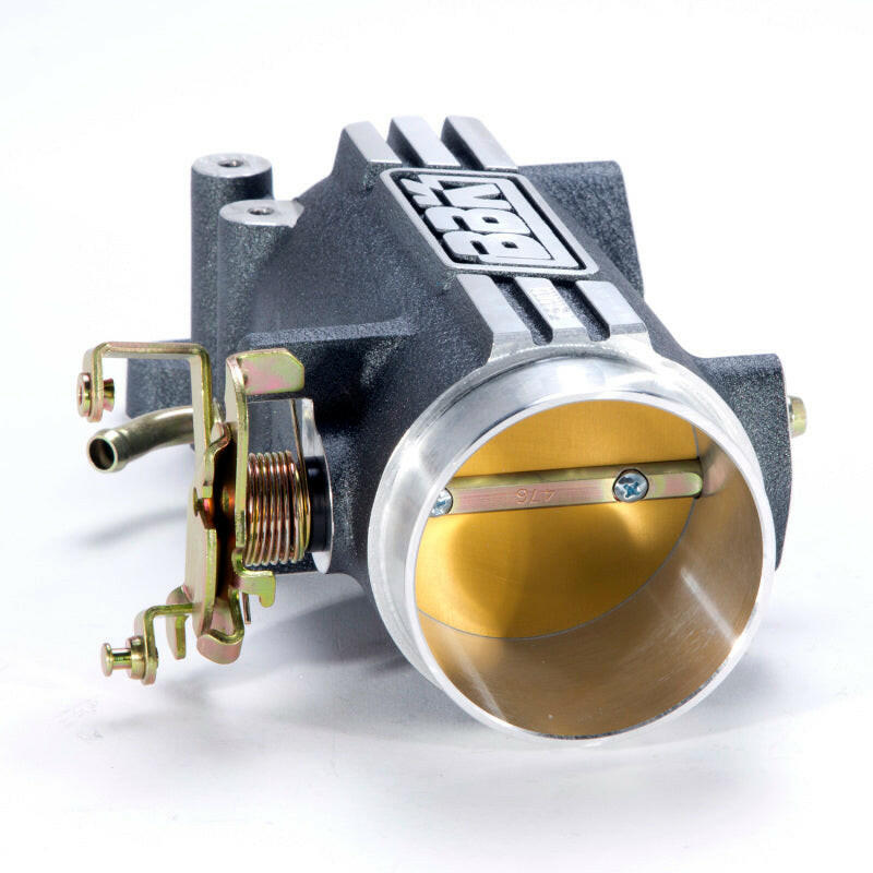BBK 96-04 Mustang 4.6 GT 73mm Throttle Intake BBK Power Plus Series - Charcoal Throttle Bodies BBK