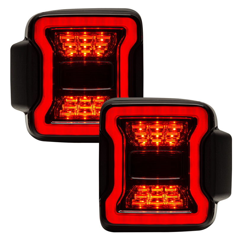 Oracle Jeep Wrangler JL Black Series LED Tail Lights Tail Lights ORACLE Lighting