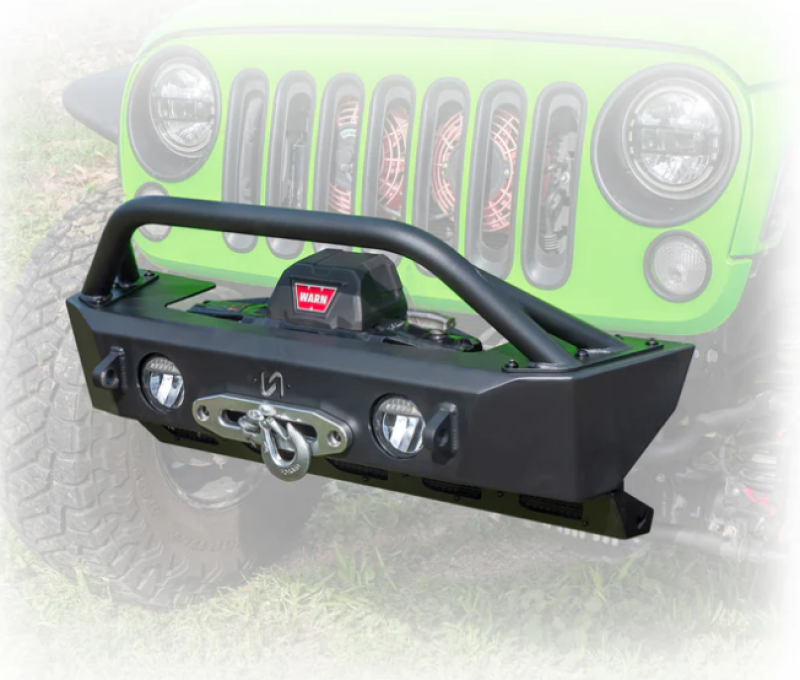 Turn Offroad 2018+ Jeep JL Sunken Winch with Factory Fog Lights Fog Lights TURN Offroad
