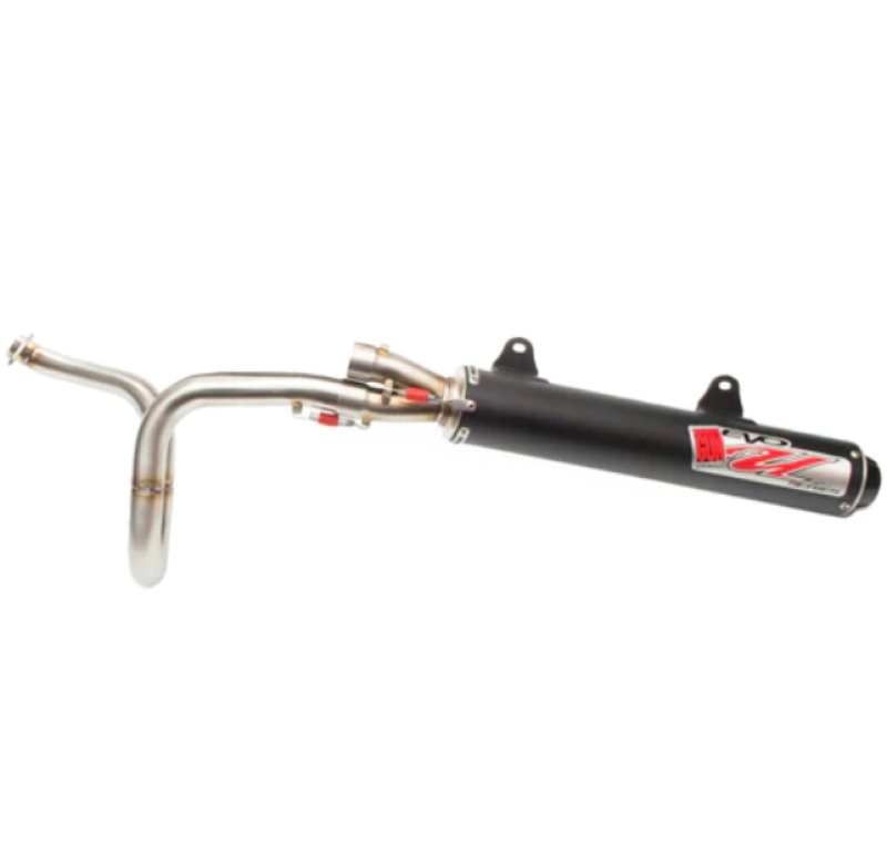 Big Gun 06-12 Kawasaki BRUTE FORCE 650 IRS EVO U Series Slip On Exhaust Powersports Exhausts Big Gun