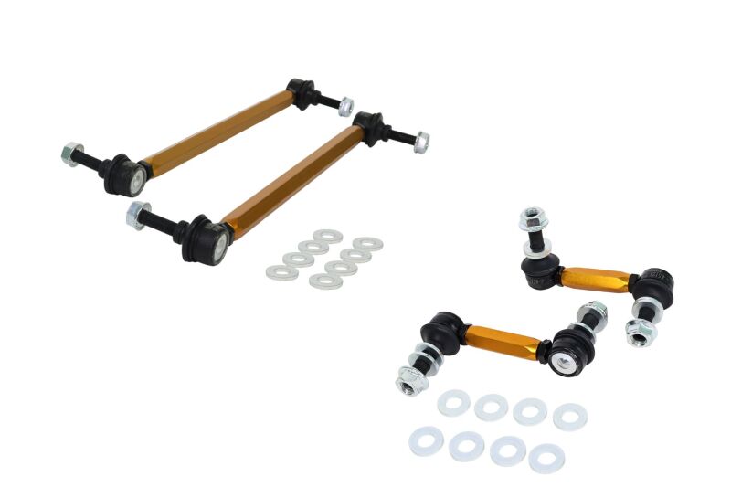 Whiteline 16-18 Ford Focus RS Adjustable Sway Bar Vehicle Link Kit Sway Bar Endlinks Whiteline
