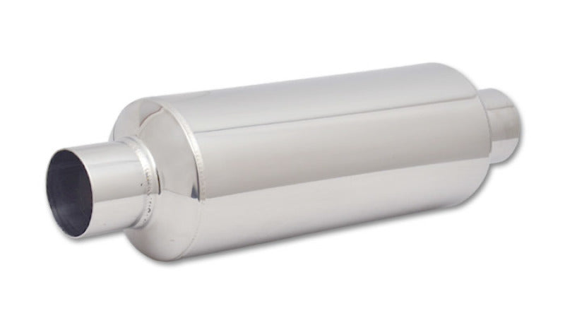 Vibrant SS Resonator (Standard Design) 2.5in inlet/outlet x 18in long w/ 5in OD resonator body Resonators Vibrant