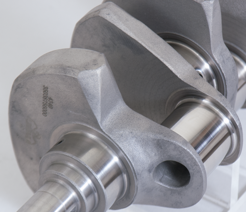 Eagle 67-86 Chevrolet Small Block V8 5.7L 350 Forged Crankshaft - 4340 Steel 3.875in Strk 2-Pce Seal Crankshafts Eagle