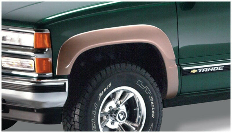 Bushwacker 97-99 Chevy Tahoe OE Style Flares 4pc 4-Door Only - Black Fender Flares Bushwacker