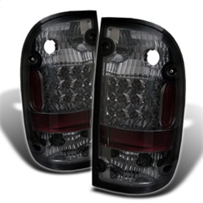Spyder Toyota Tacoma 01-04 LED Tail Lights Smoke ALT-YD-TT01-LED-SM Tail Lights SPYDER