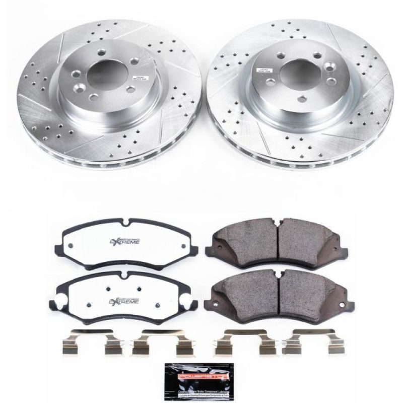 Power Stop 11-16 Land Rover LR4 Front Z36 Truck & Tow Brake Kit Brake Kits - Performance D&S PowerStop