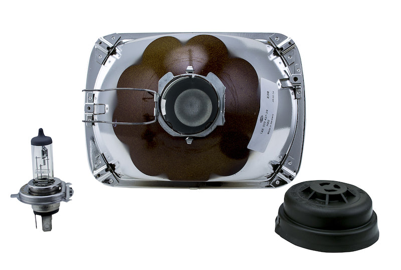 Hella Vision Plus 8in x 6in Sealed Beam Conversion Headlamp - Single Lamp Driving Lights Hella