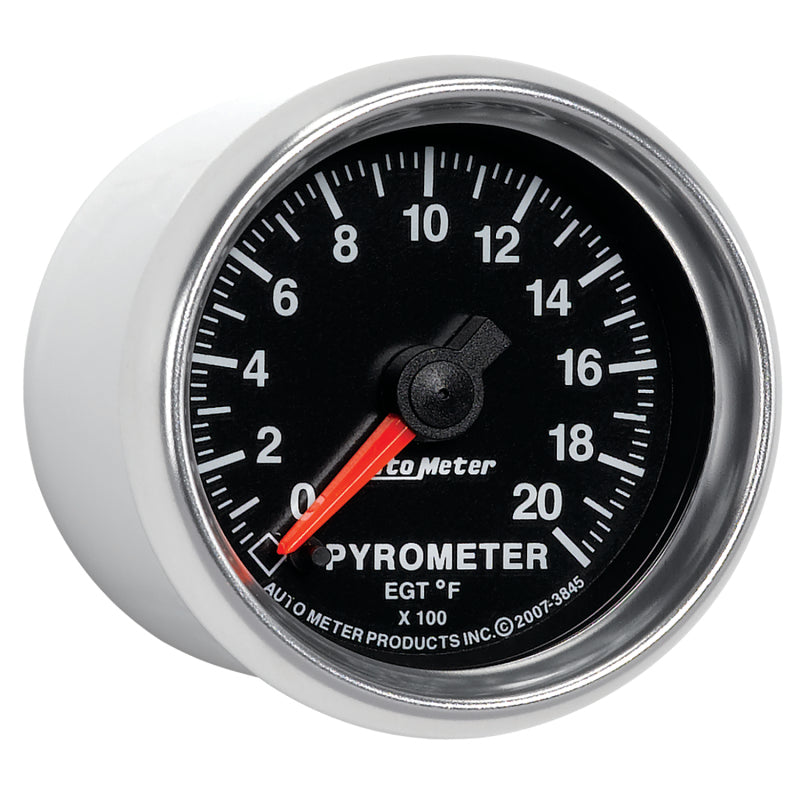 Autometer GS 0-2000 degree F Full Sweep Electronic Pyrometer Gauge Gauges AutoMeter
