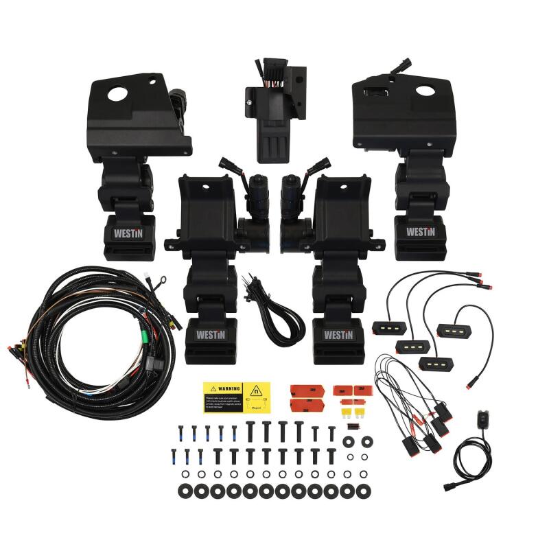 Westin 21-23 Ford Bronco 4dr (Excl. Bronco Sport) Pro-e Running Boards - Tex. Blk Running Boards Westin