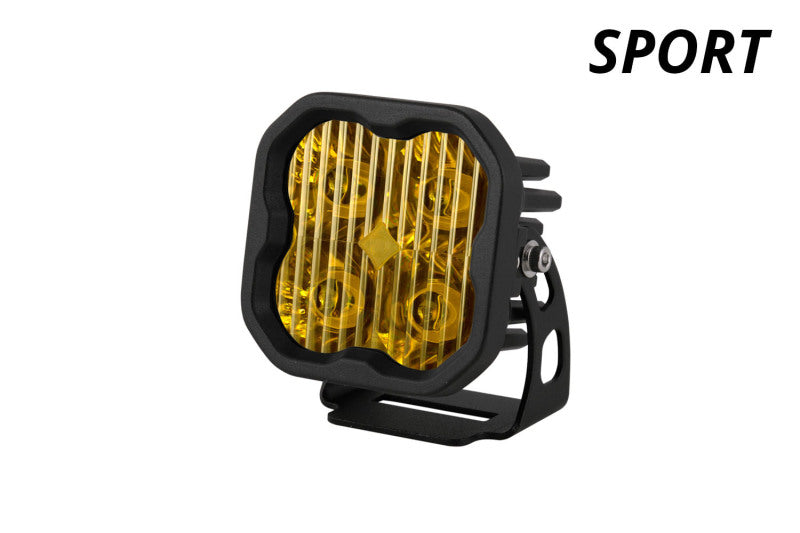 Diode Dynamics SS3 Sport ABL - Yellow Spot Standard (Single) Light Accessories and Wiring Diode Dynamics