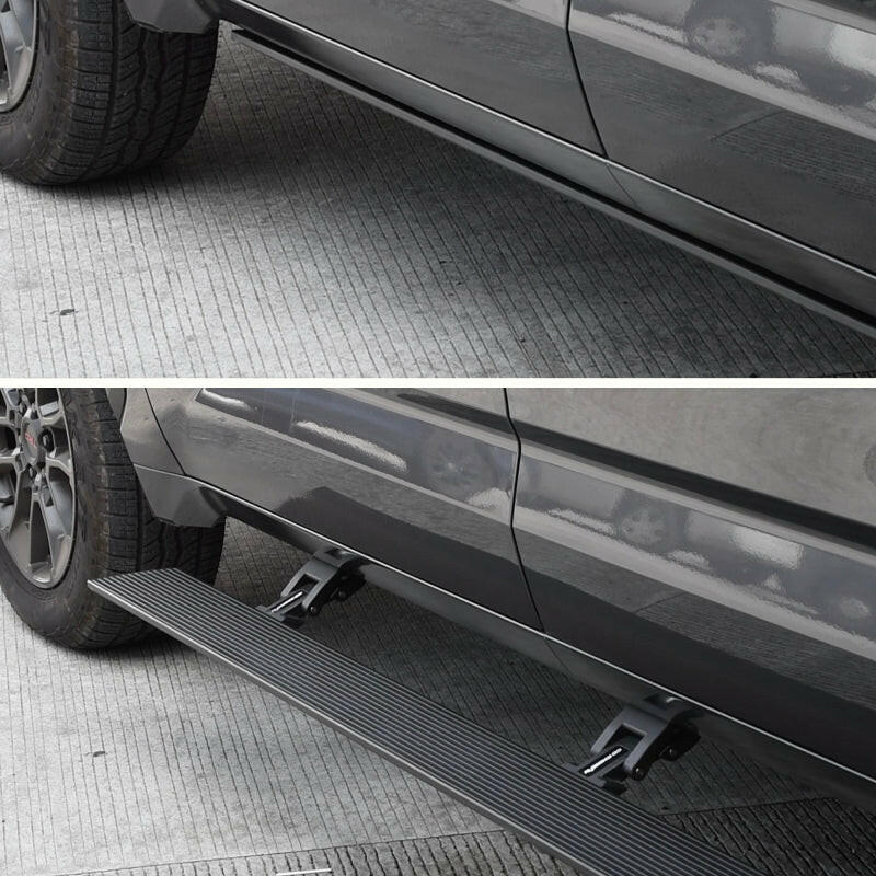 Go Rhino 22-23 Toyota Tundra CrewMax Cab 4dr E-BOARD E1 Electric Running Board Kit - Tex. Blk Running Boards Go Rhino