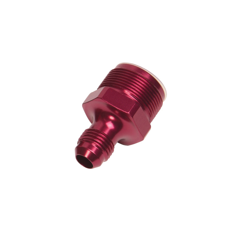 Russell Performance 1in-20 x 6 AN Male Flare Adapter (66-89 Edelbrock Q-Jets/75-89 Stock Q-Jets) Fittings Russell