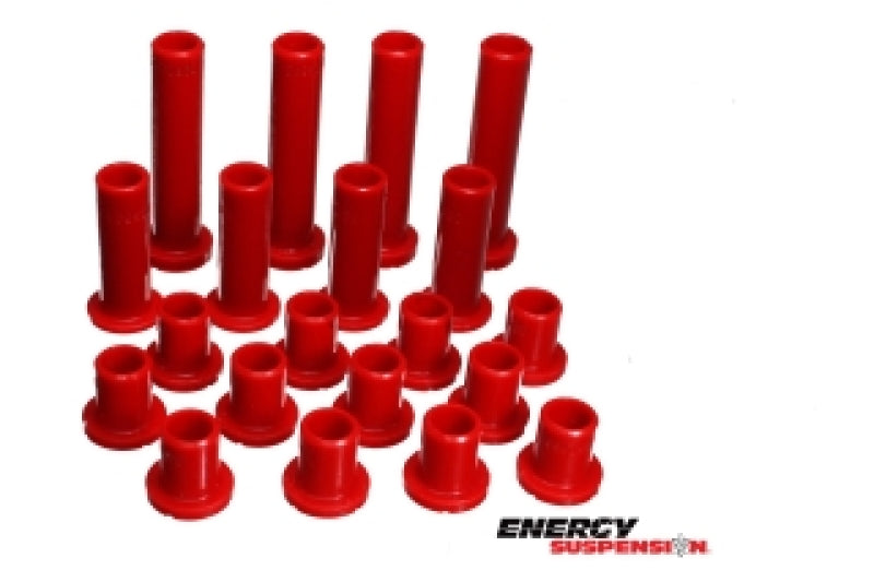 Energy Suspension Polaris RZR 800/800S Rear A-Arm Bushings - Red Bushing Kits Energy Suspension