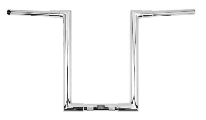 Burly Brand Jason Bar 16in - Chrome Handlebars Burly Brand
