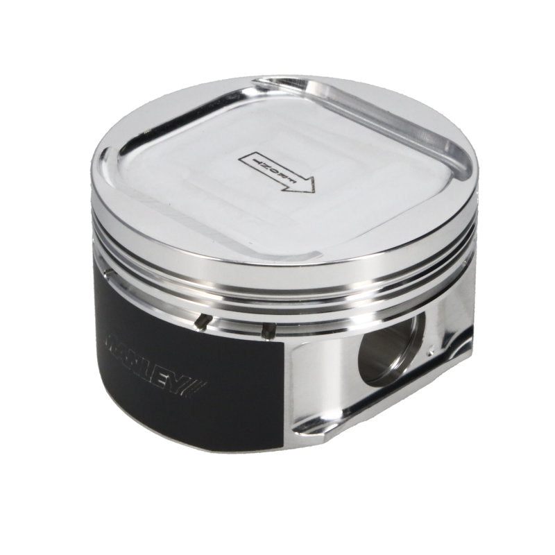 Manley 98-05 Subaru EJ20 WRX 92.50mm +.5mm Bore 8.5:1 Dish Platinum Series Piston Set w/Rings Piston Sets - Forged - 4cyl Manley Performance