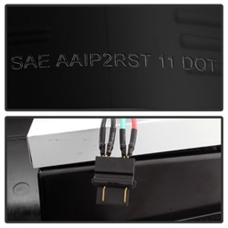 Spyder Ford F150 Styleside 97-03/F250 Version 2 LED Tail Lights Blk ALT-YD-FF15097-LED-G2-BK Tail Lights SPYDER