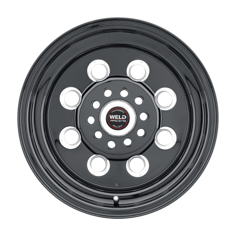 Weld Draglite 15x4 / 5x4.5 & 5x4.75 BP / 1.875in BS Black Wheel - Non-Beadlock Wheels - Forged Weld