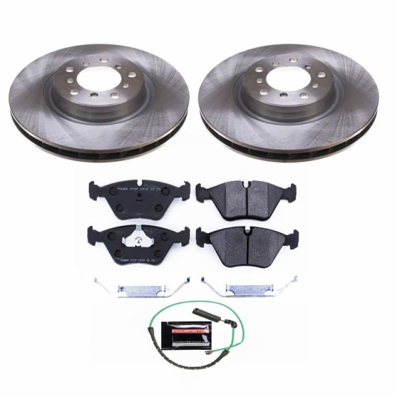 Power Stop 01-06 BMW M3 Front Track Day SPEC Brake Kit Brake Kits - Performance Blank PowerStop