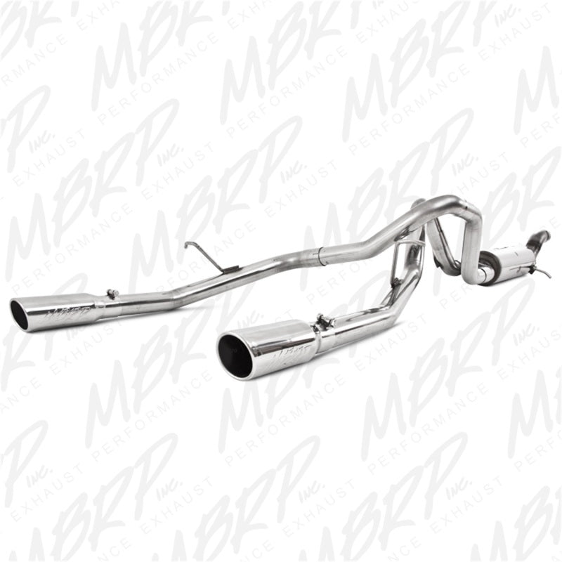 MBRP 09-11 Chev/GMC Colorado/Canyon 5.3L V8 EC/CC-SB Cat Back Dual Split Rear Exit T409 Catback MBRP