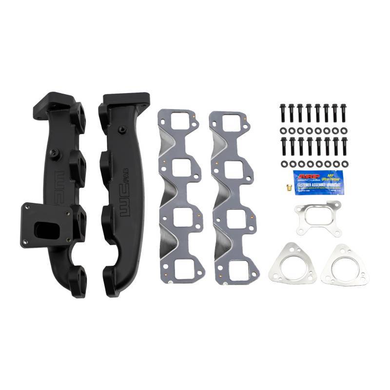 Wehrli 17-24 L5P Duramax Billet Exhaust Manifold Kit w/ Gaskets and ARP Hardware Headers & Manifolds Wehrli