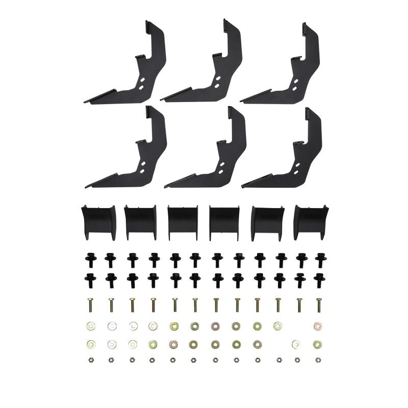 Westin 19-22 Chevrolet Silverado 1500 DC (Excl. 2019 LD/Limited) R7 Nerf Step Bars - Black Nerf Bars Westin